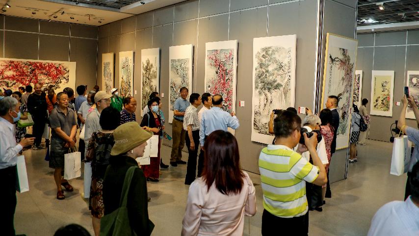 來南圖！賞“生命禮贊——張永榮中(zhōng)國(guó)畫展”